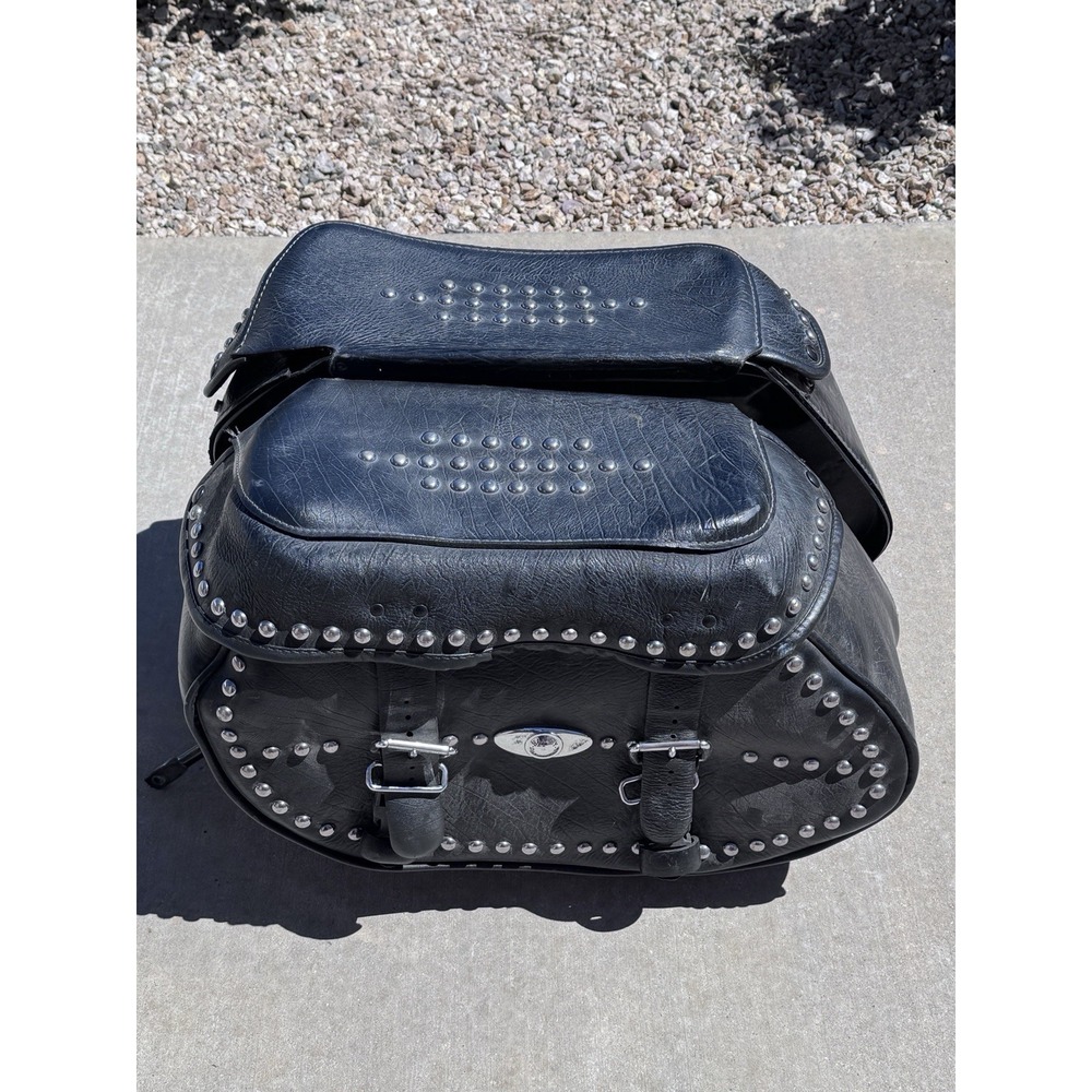 00-06 Harley Davidson Heritage Softail FLSTCI Saddle Bags SaddleBags
